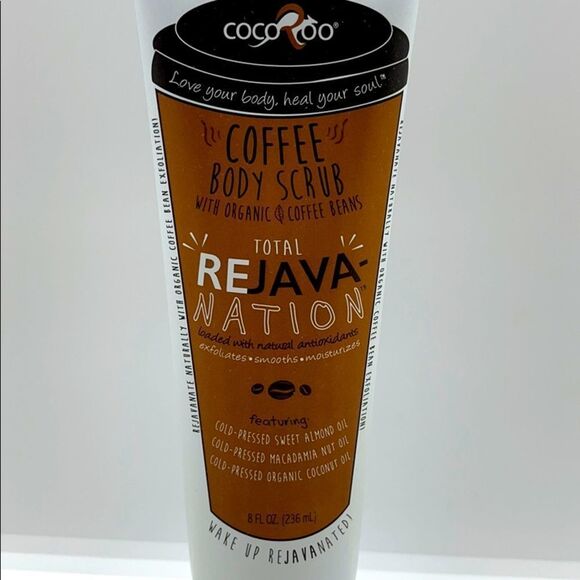 NWT COCO ROO Total Rejavanation Coffee Body Scrub (Face&Body) - Picture 6 of 8